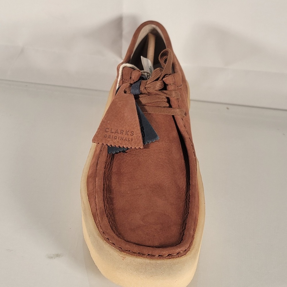 Clarks‎ Mens Shoes Wallabee Cup Tan Nubuck 11.5 26167989 - Picture 4 of 13